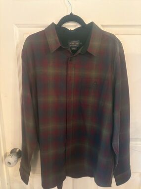 Pendleton Men's Multi-Color Plaid Button-Down Shirt